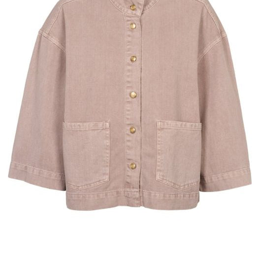 Prepair Bree I Denim jakke i rosa I Dresslab