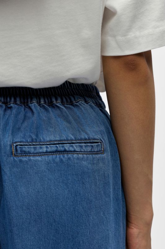 Object Frame culottte denim pant | Cool denim I Dresslab