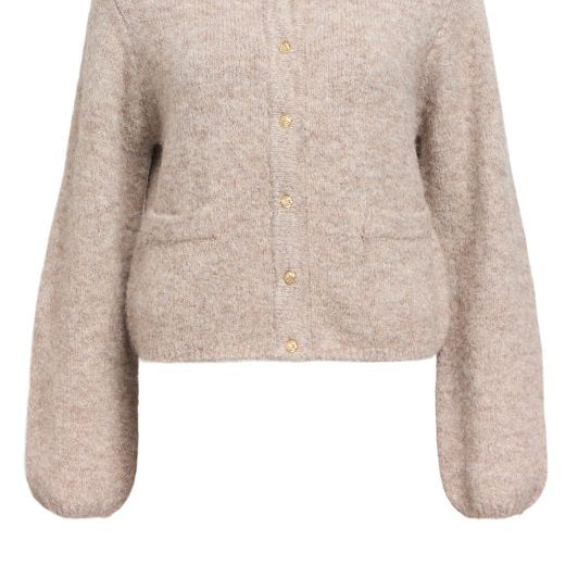 Object Saggia cardigan sand meleret