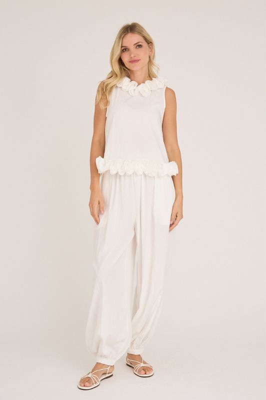 A-View Vidaisy top I Hvid fest top I Dresslab