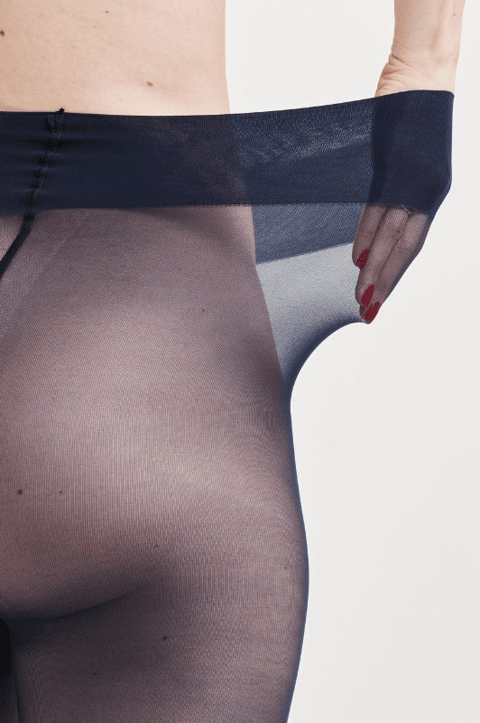 Decoy I Strømpebuks marineblå 30 denier  I Perfect fit