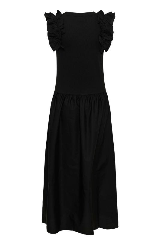 Karen By Simonsen Oda dress I Cool sporty kjole i sort