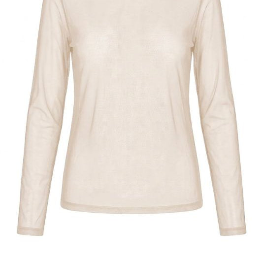 Luxzuz Segberg mesh t-shirt I Offwhite