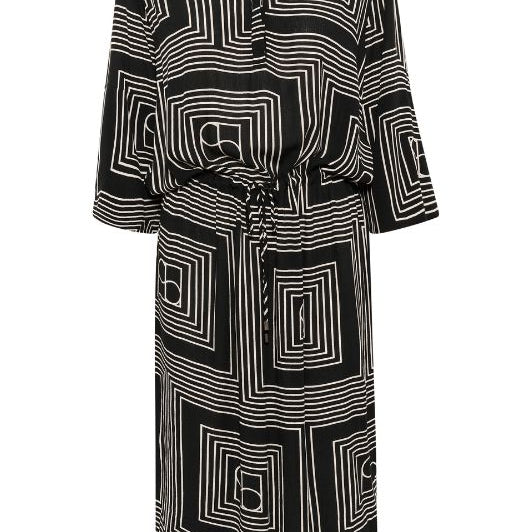 Soaked in Luxury Zaya Dress | Bestseller kjolen i monogram print