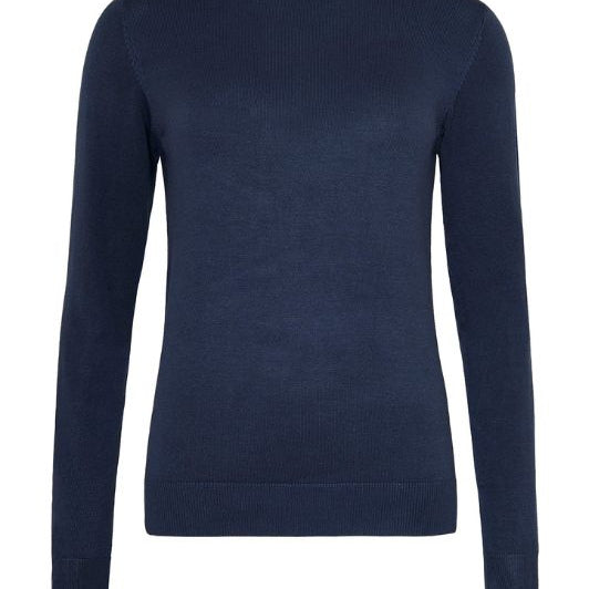 Ofelia Fri rullekrave strik pullover I Navy