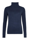 Ofelia Fri rullekrave strik pullover I Navy