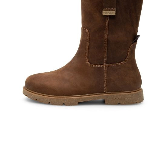 Woden Shoe the Bear Luna L støvle cacaobrun