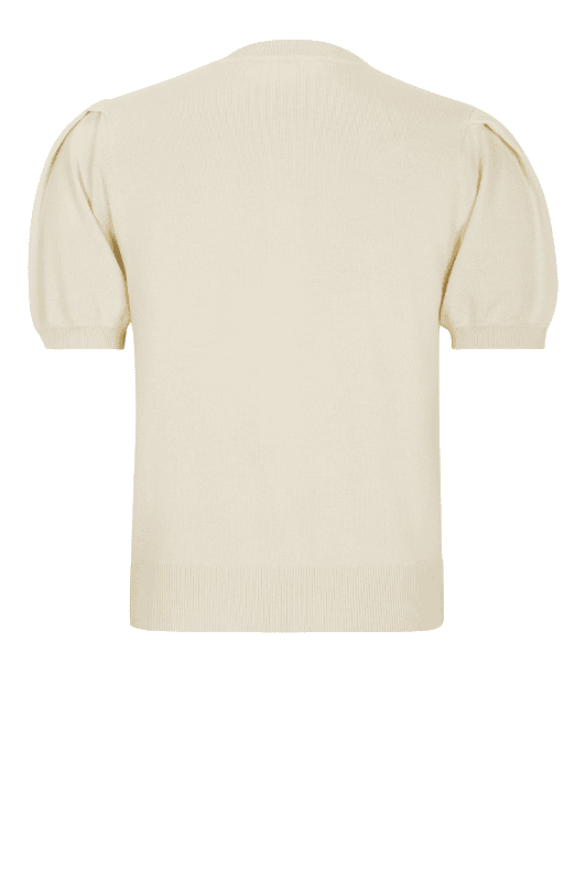 Soft Rebels Marla | Kortærmet cardigan i creme