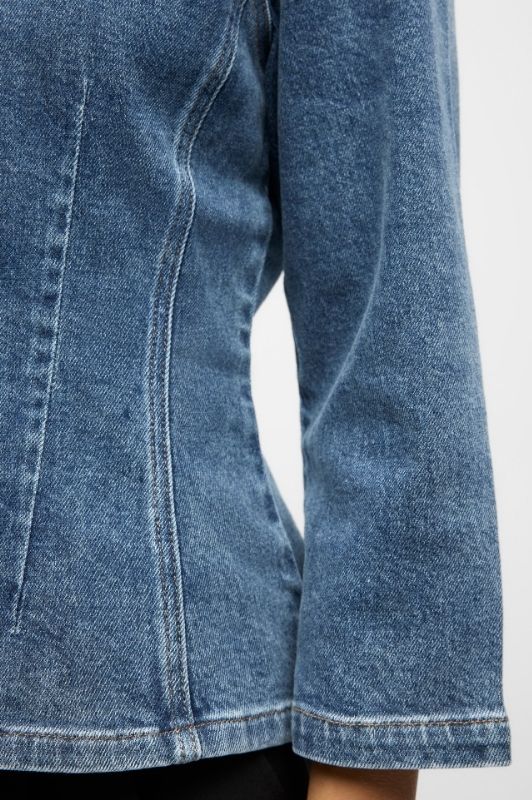Object Rosie 3/4 denimtop