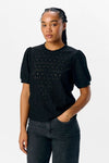 Object Laila sort s/s top i blonde look I Dresslab