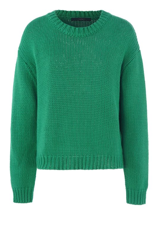 Luxzuz Begitta knit I Strikbluse i grøn