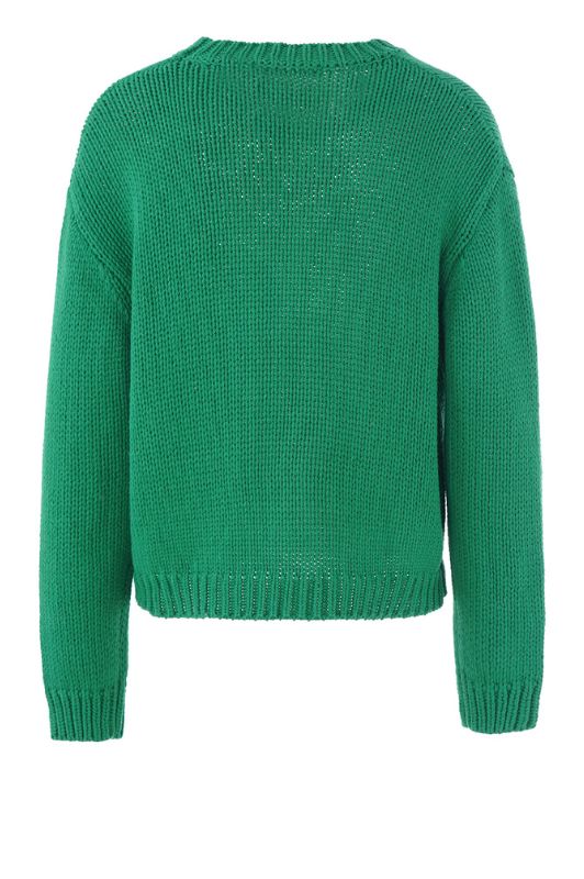 Luxzuz Begitta knit I Strikbluse i grøn