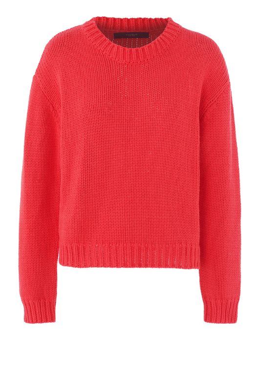 Luxzuz Begitta knit I Strikbluse i rød