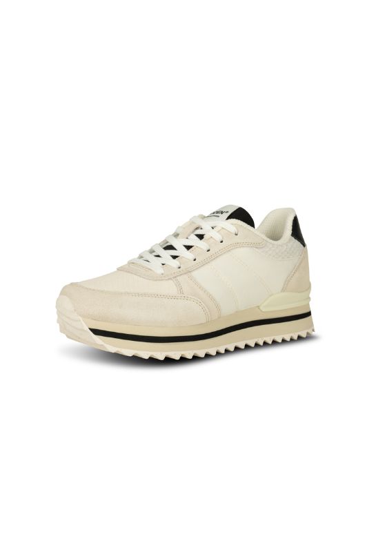 Woden Ronja plateau sneakers | Whisper white