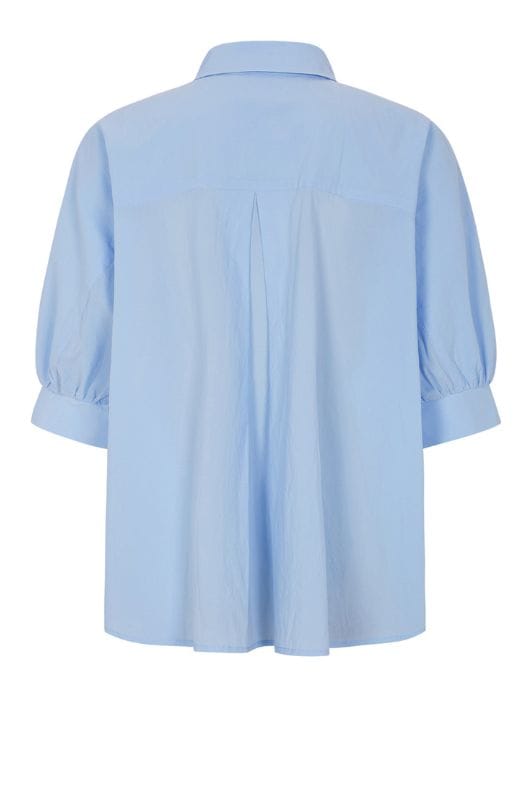 Tooday Anabel shirt I Oversize skjorte i lyseblå