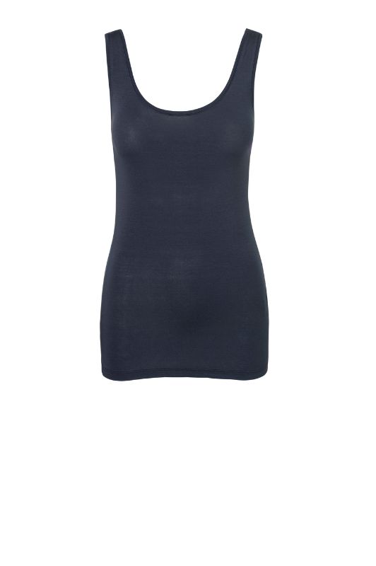 MbyM Sina tank top | Blød basistop i mørkeblå