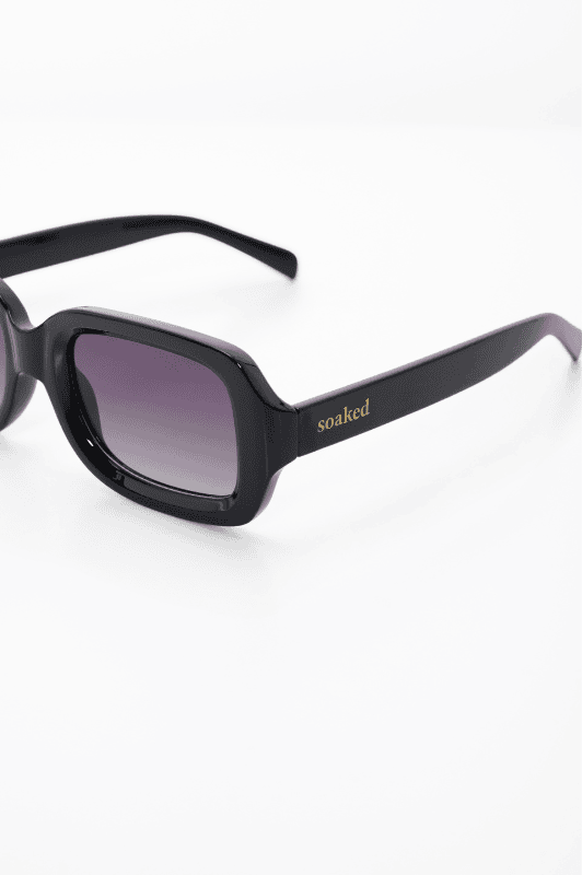 Soaked in Luxury Chaida solbriller | Cool form i sort