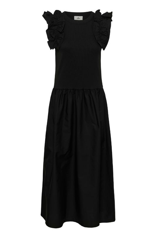 Karen By Simonsen Oda dress I Cool sporty kjole i sort
