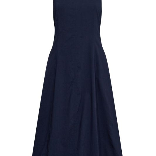 Freequent Hammy dress | Navy ballonkjole I Dresslab