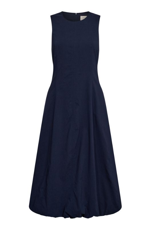 Freequent Hammy dress | Navy ballonkjole I Dresslab