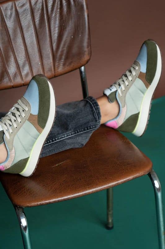 Woden Ronja  | Sneakers i stone multi | Bestseller