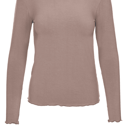 Luxzuz Sigba T-shirt | Blød bambus bluse I Sand