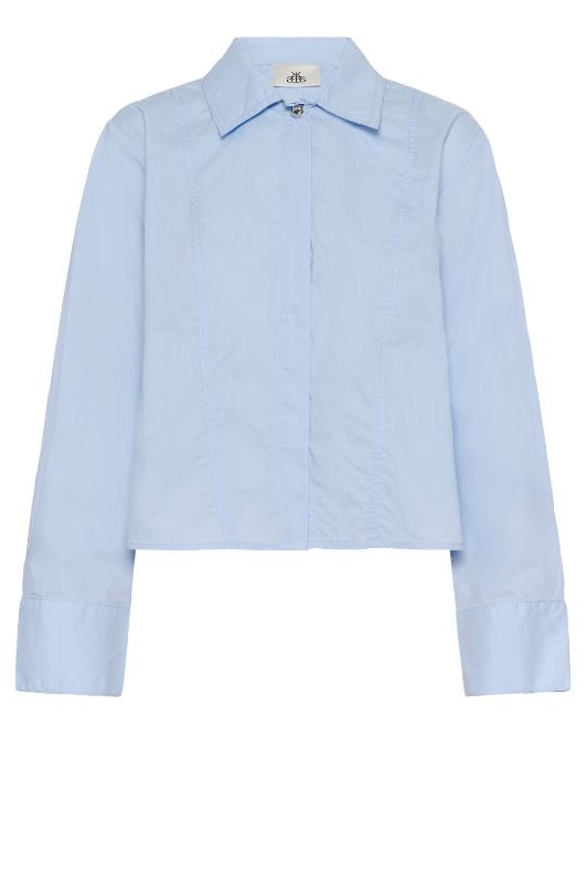 Karen By Simonsen Else shirt i lyseblå