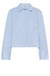 Karen By Simonsen Else shirt i lyseblå