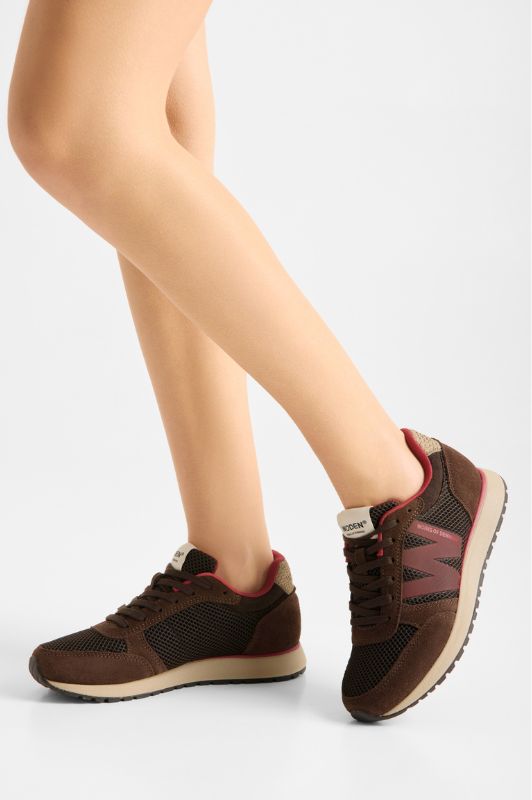 Woden Ronja Icon | Sneakers i cacao multi I Dresslab