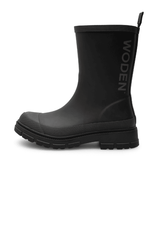 WODEN Lia waterproof | Gummistøvle i sort