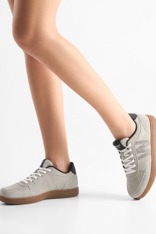Woden Björk Leather sneakers | Hotte sneakers i lysegrå
