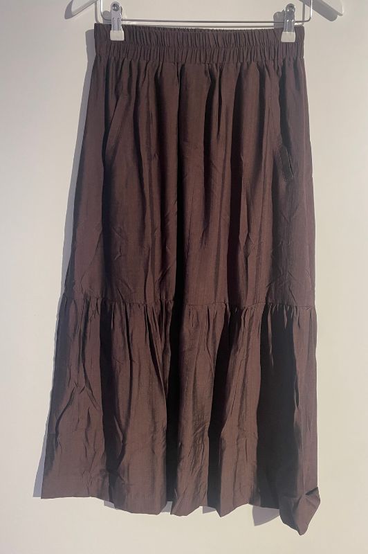 Marc Lauge Jay Skirt i mørkebrun