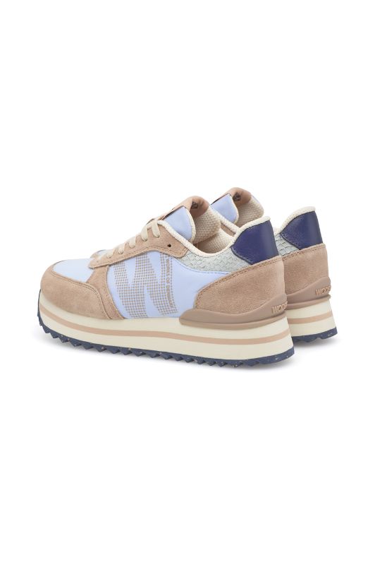 Woden Ronja plateau sneakers | Moonstone
