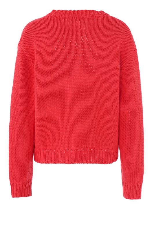 Luxzuz Begitta knit I Strikbluse i rød