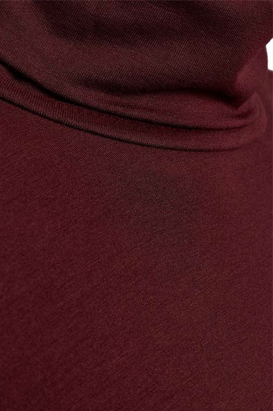 Freequent Liana bluse I Bordeaux rullekrave