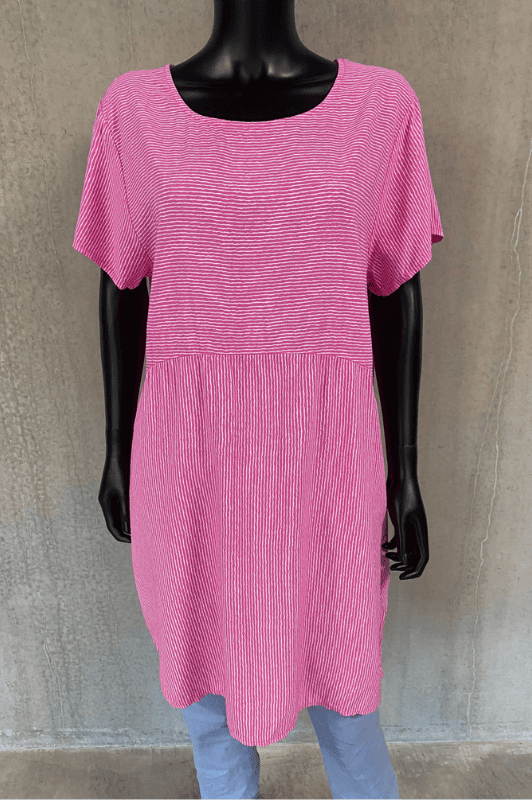 Vanting sommerkjole Pink strib