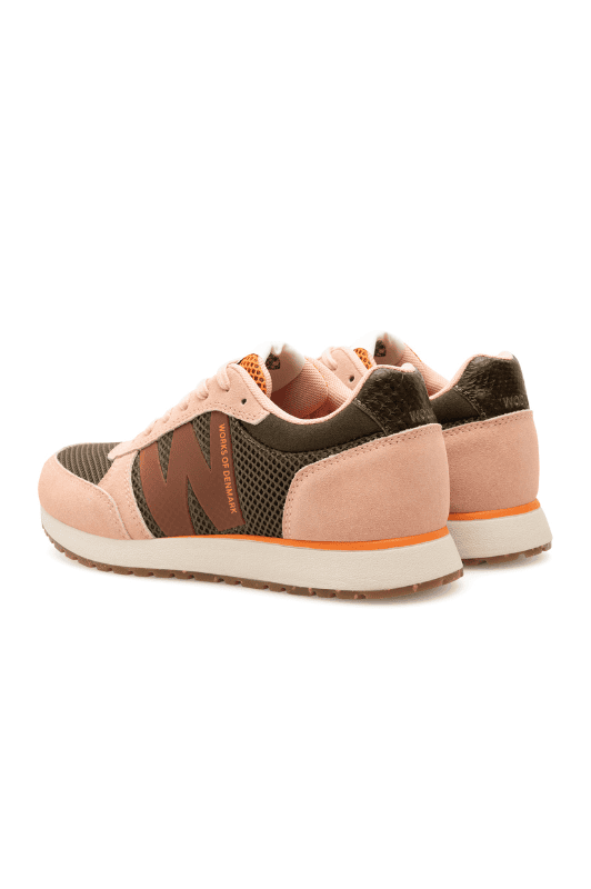Woden Ronja Icon | Sneakers i mesh dark olive I Dresslab