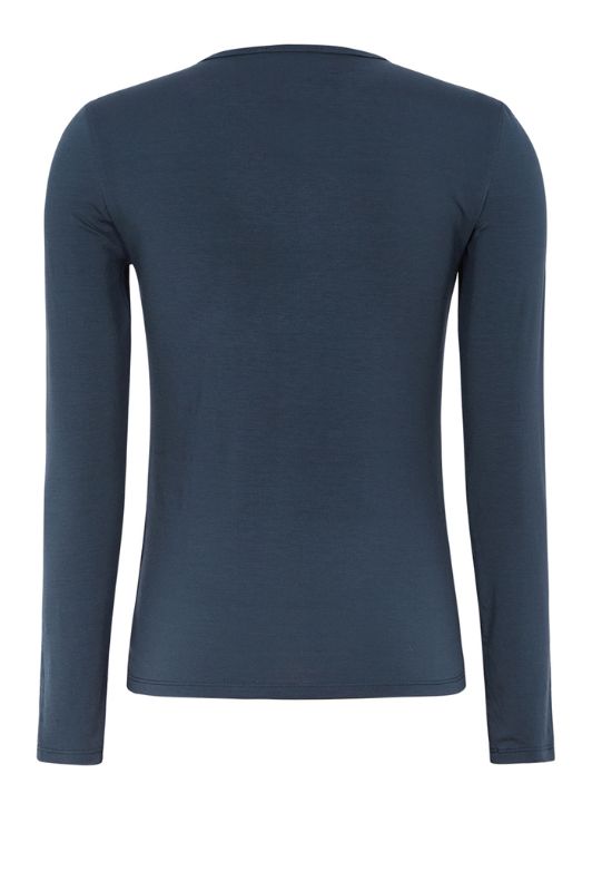 Tooday Penelope l/s t-shirt tencel i navy