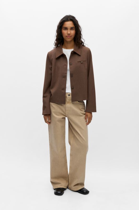 Object Lisa blazer I Kort blazer i brun