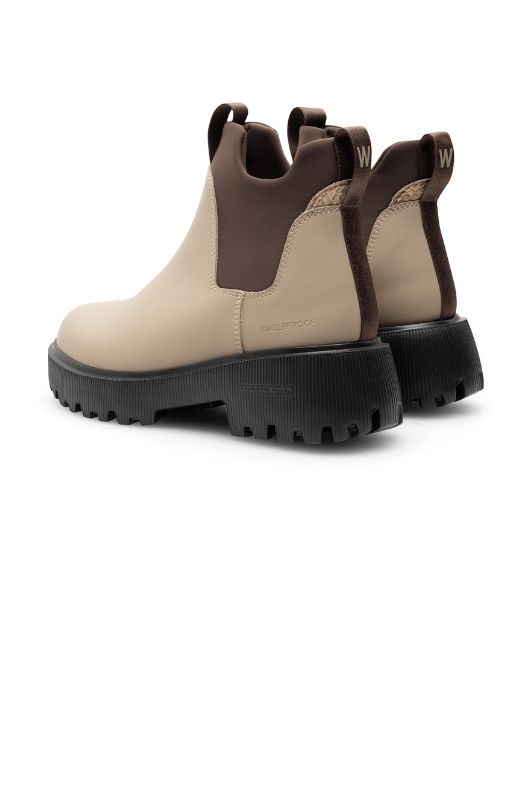 WODEN Isabella Waterproof | Cool støvler i silver mink
