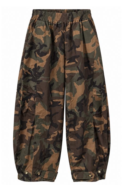 Marc Lauge Barrel pant i mix camoflage