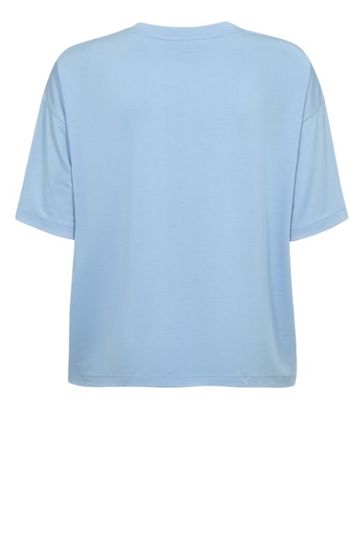 FreeQuent Prea t-shirt | Klassisk tee i lyseblå