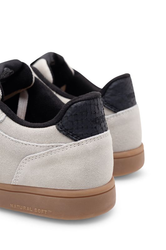 Woden Björk Leather sneakers | Hotte sneakers i lysegrå