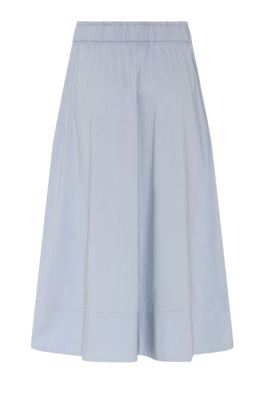 La Rouge Vilma skirt | Poplin nederdel faded blue