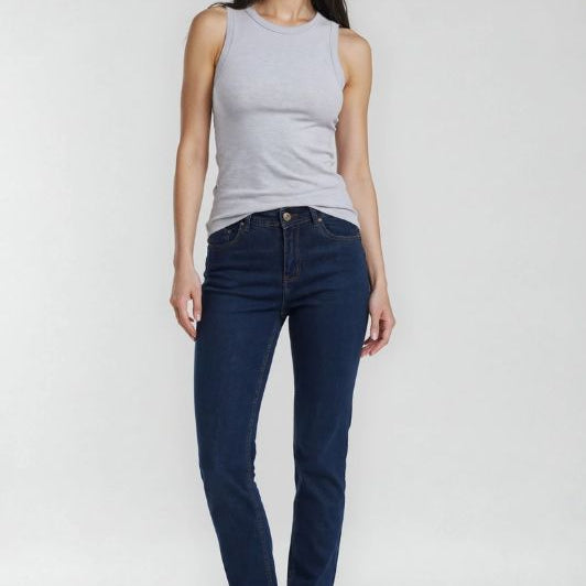 Marc Lauge Lena denim jeans L32 I Medium denim blue