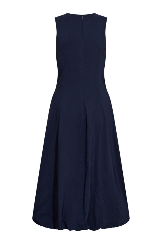 Freequent Hammy dress | Navy ballonkjole I Dresslab