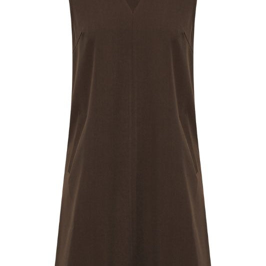 A-View Juliette dress I Spencerkjole i mørkebrun