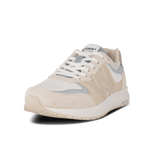 Woden Rigmor reflective sneakers | Ivory hvid