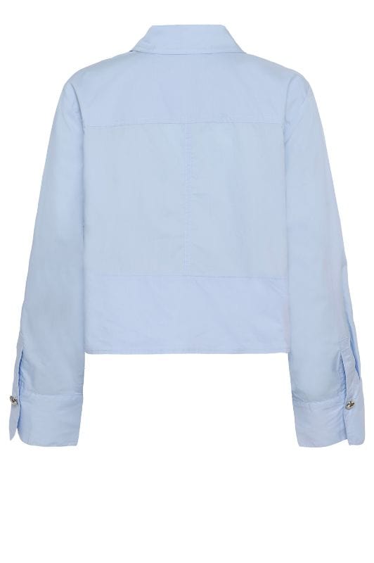 Karen By Simonsen Else shirt i lyseblå