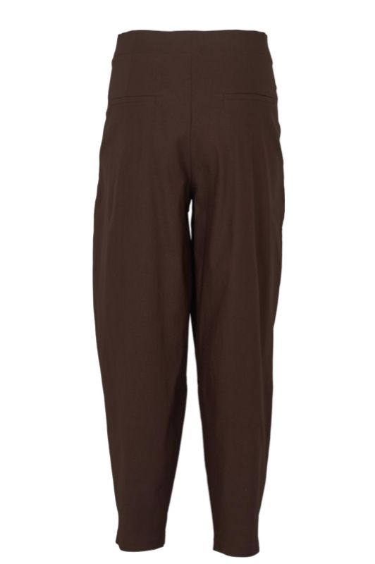Prepair Celine | Barrelpant i chokoladebrun I Dresslab